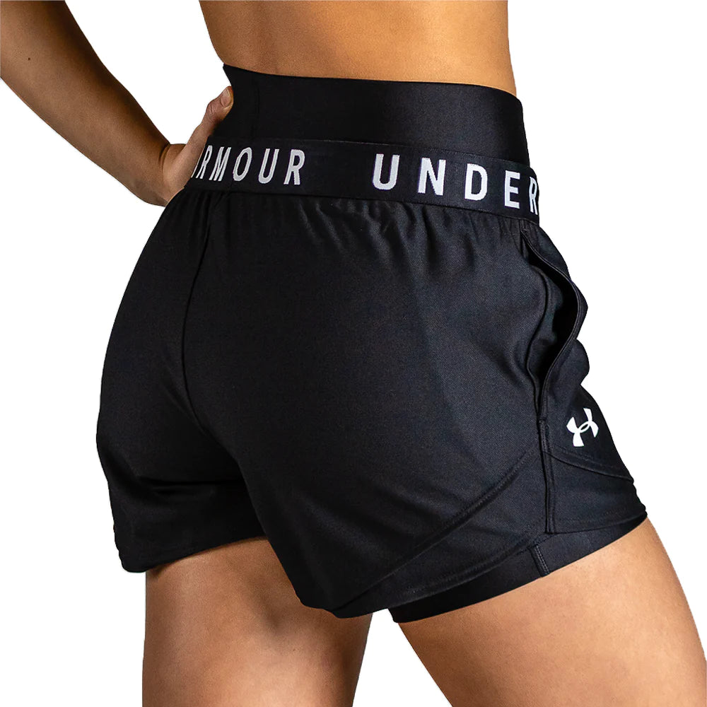 Under armour cheer shorts sale